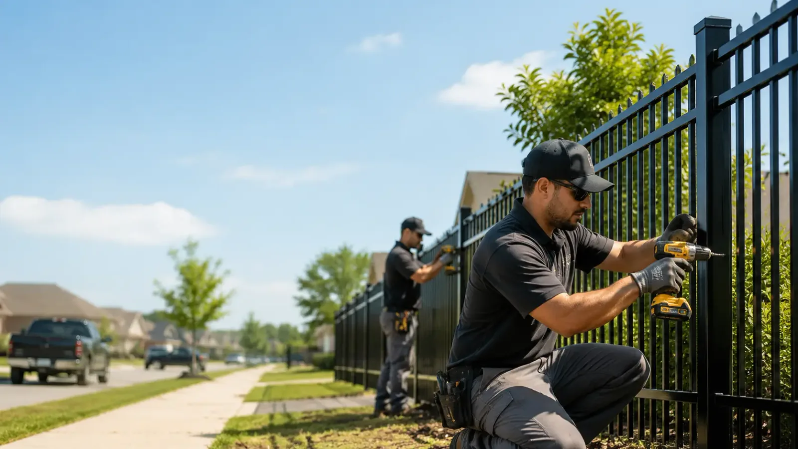 Metal Fence Installation in Gouldsboro, PA